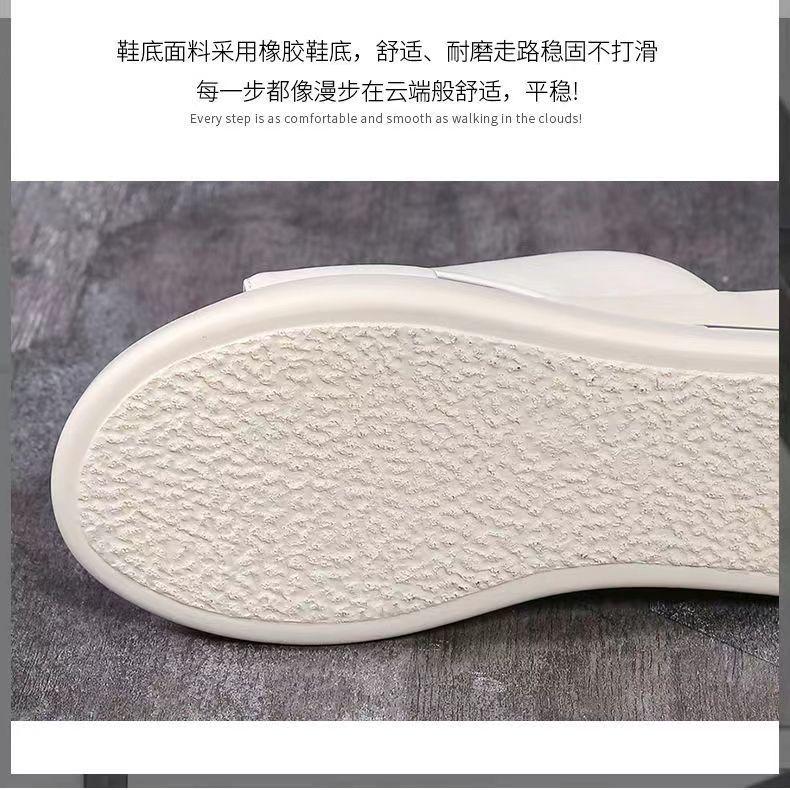 Product Introduction of Dép Đế Xuồng, Da Thật Mềm, Dành Cho Nữ, Thích Hợp Cho Mùa Hè, Có Thể Mặc Ngoài Trời, Hàng Mới Về 2024, Dép Dễ Phối Đồ Giày Đế Xuồng Cao Gót, Giày Đế Xuồng 3