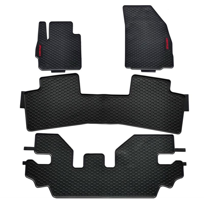 Thảm lót sàn cao su xe Mitsubishi Xpander / xpander cross 2018- 2021, 2022 2023 2024 loại đúc dày, 3 hàng ghế dễ vệ sinh, ko mùi Phụ Tùng Nội Thất