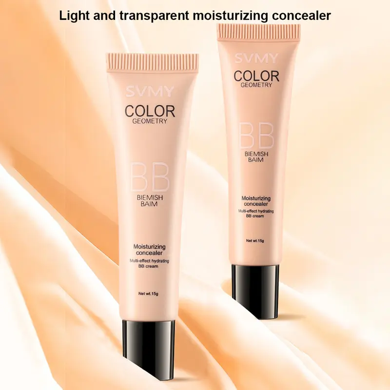Kem BB, SVMY, Lâu Trôi 24H, Kem Kem Nền Dạng Lỏng, Không Thấm Nước, Kem Che Khuyết Điểm Làm Trắng, Trang Điểm Nền Mặt Tự Nhiên 1