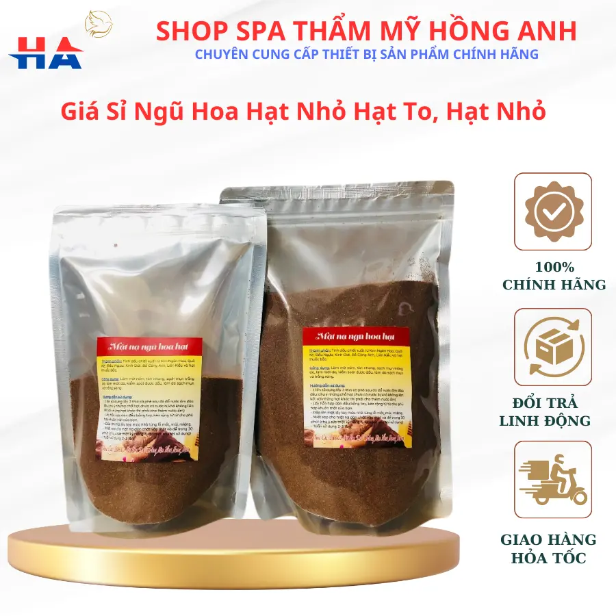 Gói Ngũ Hoa Hạt Nhỏ Hạt To Cho Da Nữ Skincare - Women