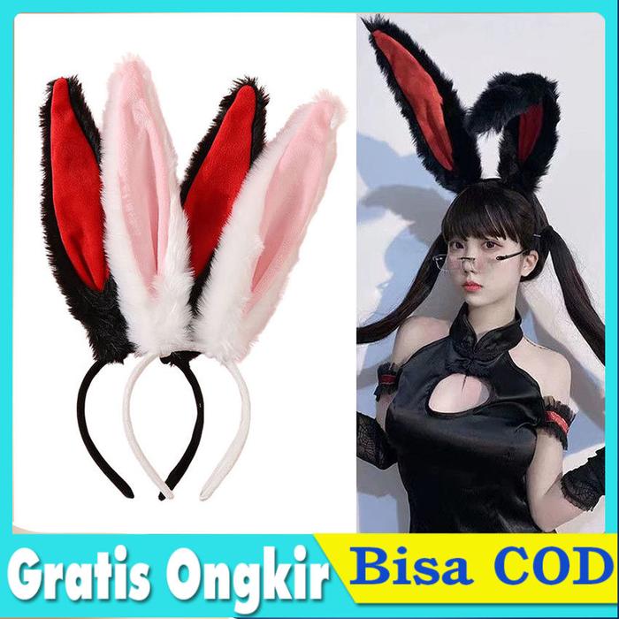 Jual Bando Kelinci Cosplay Lembut Super Panjang - Bunny Ear ...