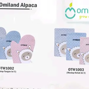 Omiland waslap tangan bayi alpaca series