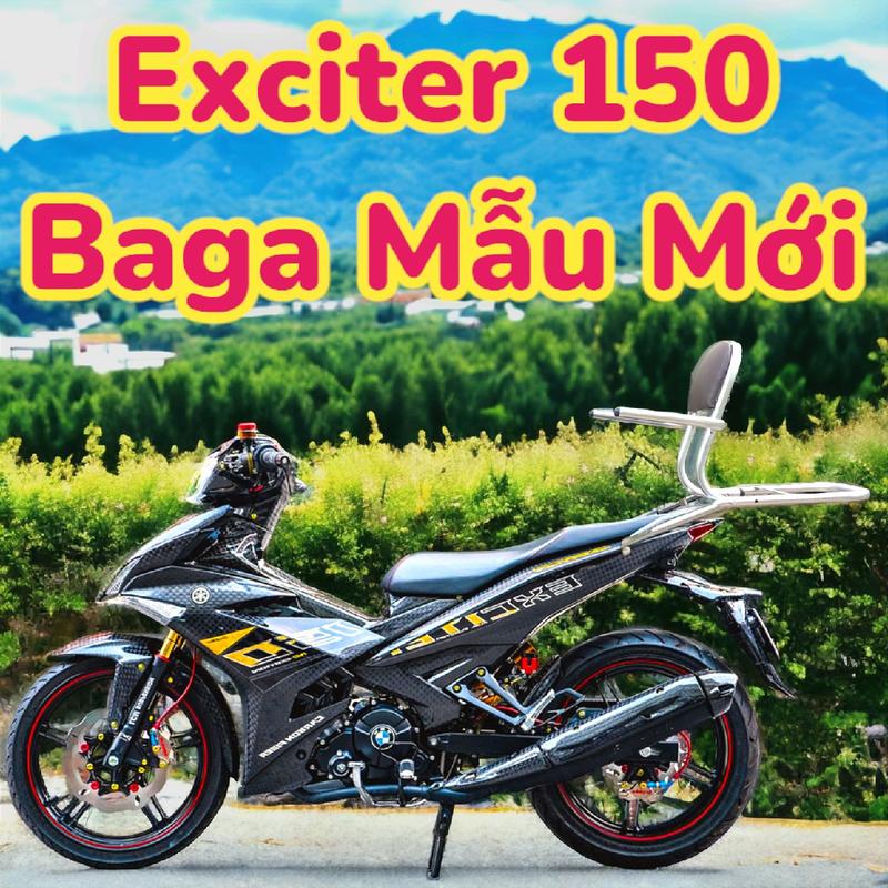 ( tặng mút lót tay khi mua nguyên bộ) baga phượt xe Exciter 150