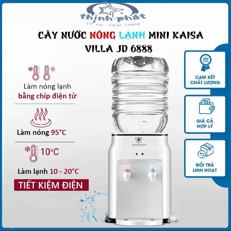 Cây Nước Nóng Lạnh Mini Để Bàn, Cây Lọc Nước Kaisa Villa Có 2 Chế Độ Làm Nóng Và Lạnh Tiết Kiệm Điện Phục Vụ Nhu Cầu Giải Khát , Pha Trà, Cà Phê (Bảo Hành 12 Tháng)