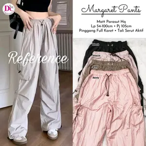 Margaret Pants // Celana Cargo Parasut