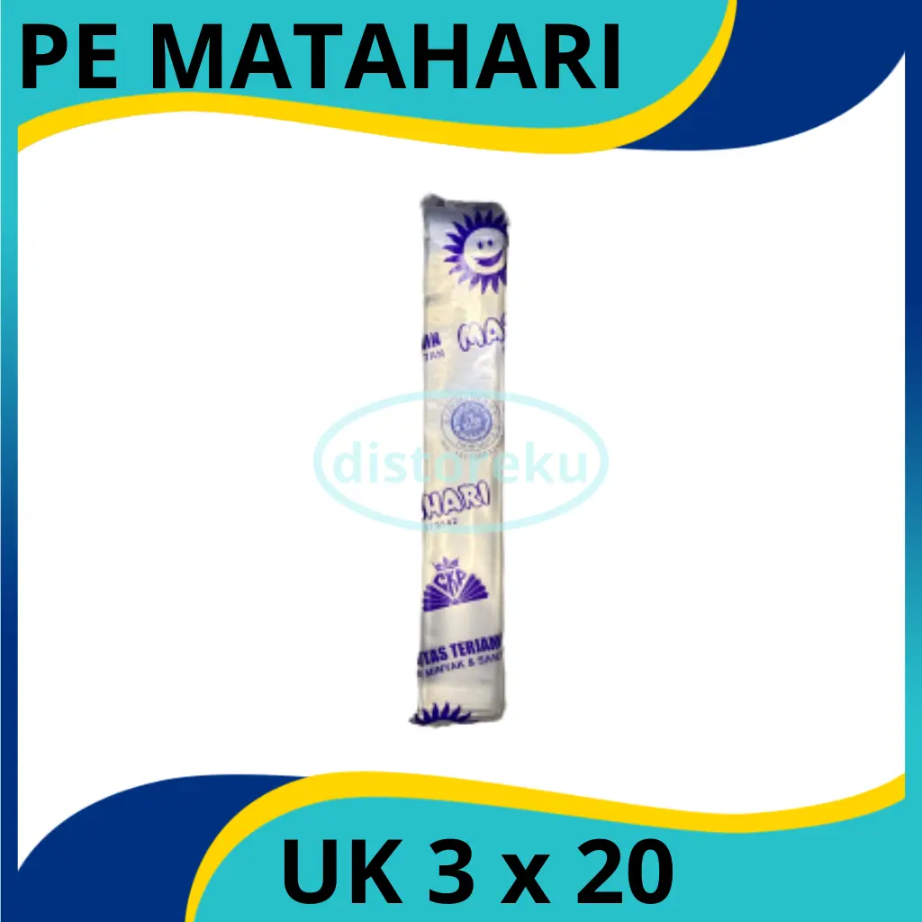 [ distoreku ] PE 3 x 20 plastik es lilin mambo kecil 3x20 @140gr