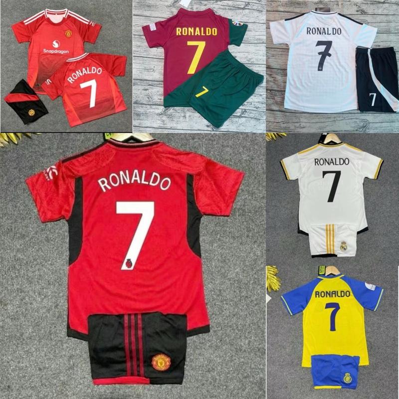 Áo bóng đá trẻ em Ronaldo - Chất liệu Mè Thái cao cấp - Không nhăn, không xù, không phai - Cho Bé Top