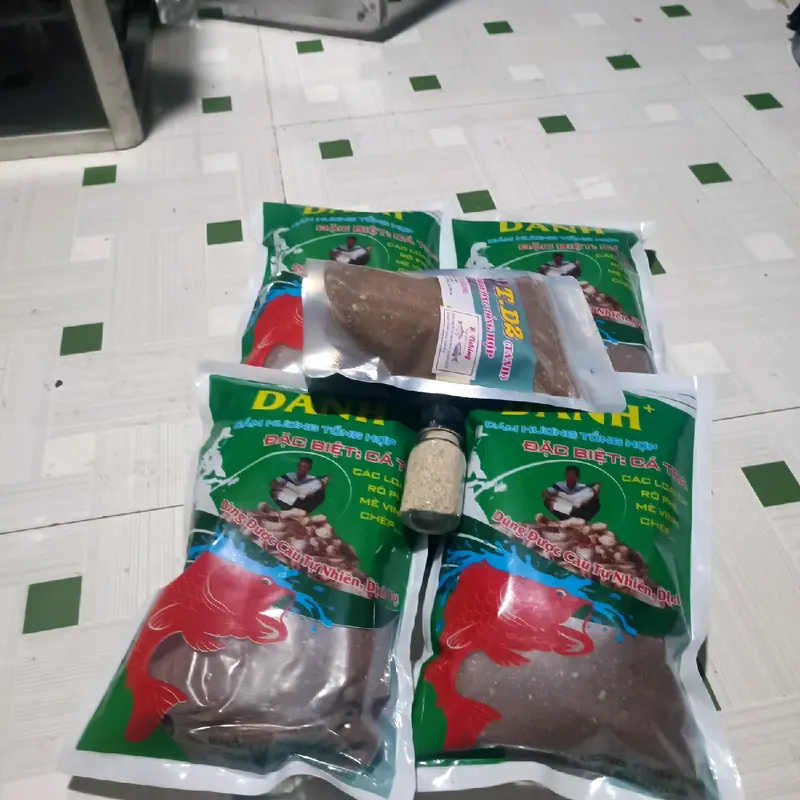 combo 4500g cám tặng 1 tơ nhện#tơnhện#trạngtháimồicâu#bộttaorong Đi Câu Fishing Bắt Cá Câu Cá Fish 7