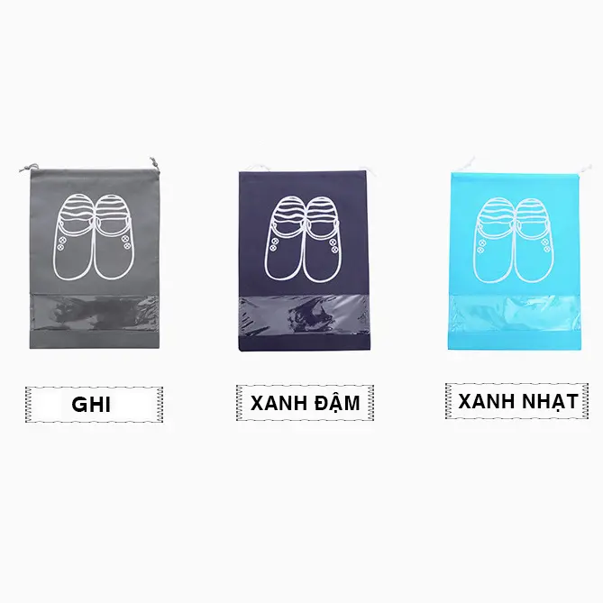 Túi đựng giày dép đựng đồ thể thao có dây rút tiện dụng WELIKE 4