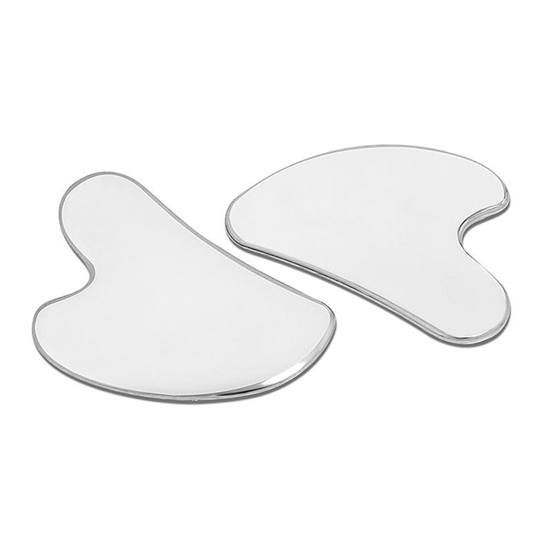 Product Introduction of 1PC Stainless Steel Gua Sha Scraper Massager For Face Neck Body Guasha Massage Tool Facial Skin Care Guasha Board Face Massager 25