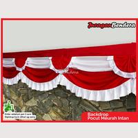 Gambar Backdrop Pocut | Background Risplang Merah Putih Panjang Dekorasi Kemerdekaan HUT RI - 5 Gelombang dari Juraganbendera Kota Surabaya 1 Tokopedia