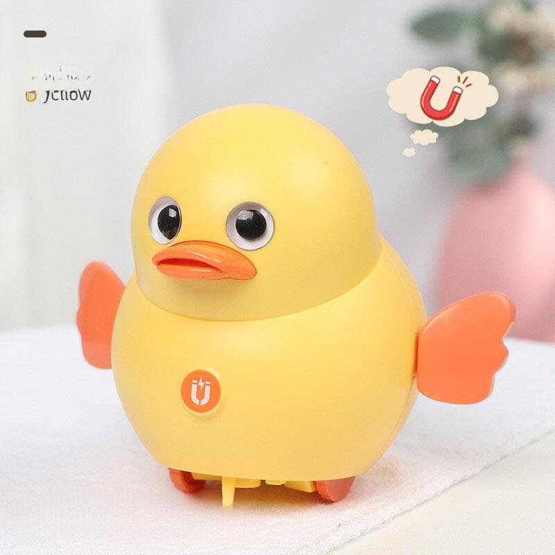 Electric Chicken Pet Squad Set Magnetic Crawling Swinging Duck Children's Head up Practice Toy 6