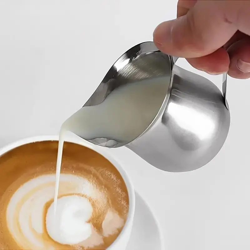 Stainless Steel Milk Cup, 1 Piece Simple Design Coffee Cup, Drinking Supplies For Home Office Use 1