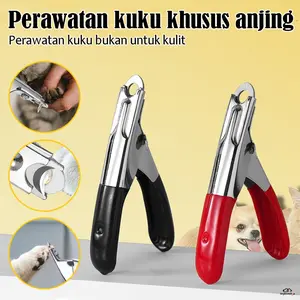Gunting Kuku Hewan Peliharaan, Gunting Herringbone Baja Tahan Karat, Pemotong Kuku Anjing dan Kucing, Aman dan Tahan Lama, Perawatan Profesional, Pemangkasan Mudah, Pengalaman Perawatan Hewan Peliharaan yang Lebih Baik
