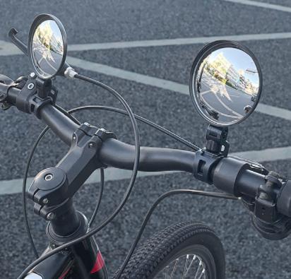 Gương chiếu hậu dùng cho xe máy, xe đạp. Gương cầu lồi xoay 360 độ có thể tháo rời tiện lợi. - TT1549 Phụ Kiện Phụ Tùng