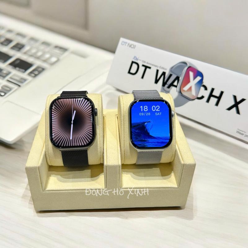 Đồng hồ Đồng Hồ Thông Minh DT Watch X SR10 mẫu mới Bộ nhớ 4GB Tải Album Ảnh, video, Tải Nhạc Nghe gọi 2 chiều, Đọc tin nhắn.