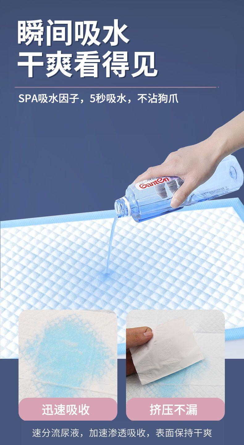 Product Introduction of Dog Diaper Cloth Urinal Pad for Pet Dog Hydrophilic Pad Sanitary Pad Baby Diapers Rabbit Cat Cat Deodorant Thickened Partition 6