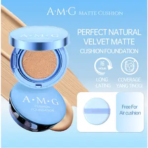 BB Cushion + Isi Ulang Perfect Velvet Matte Tahan Air Dan Keringat Full Coverage Tahan Lama Natural Finish Untuk Semua Jenis Kulit Wajah Asli