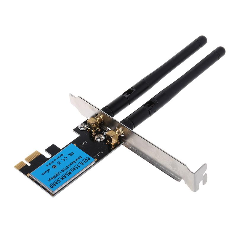 PCI-E 1200Mbps Wireless Network Card 2.4GHz/5GHZ Dual Band PCI for ...