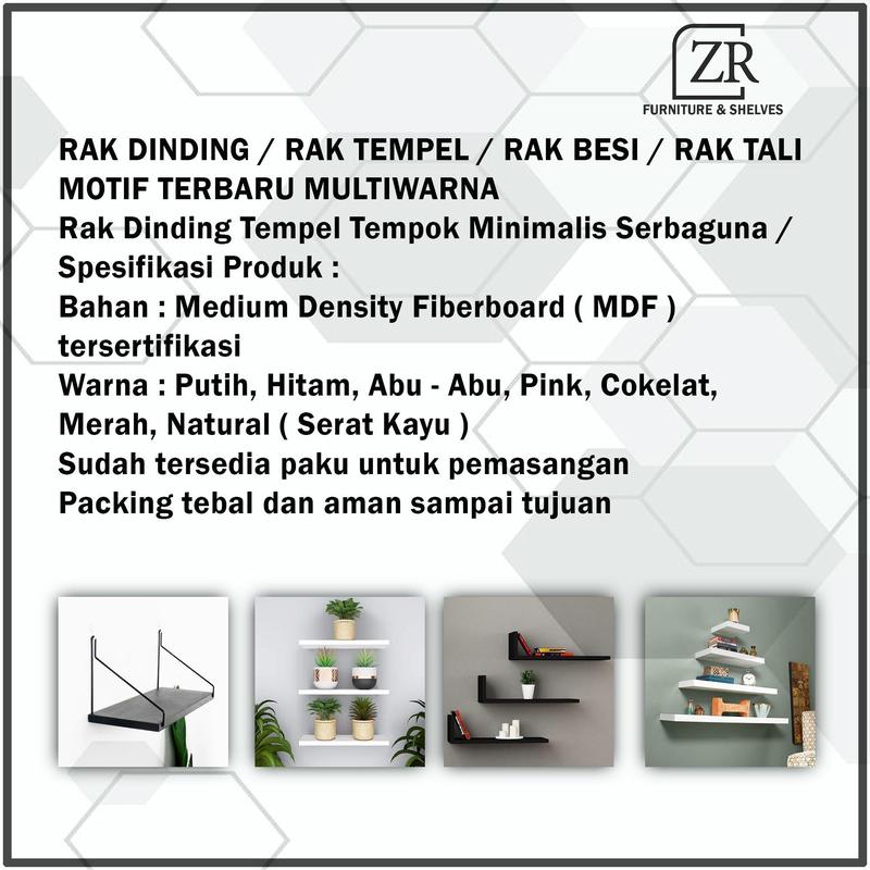 Rak Sudut Jumbo Multifungsi Murah Isi 2 Set  Warna Warni / Ukuran 50 X 30 X 10 1