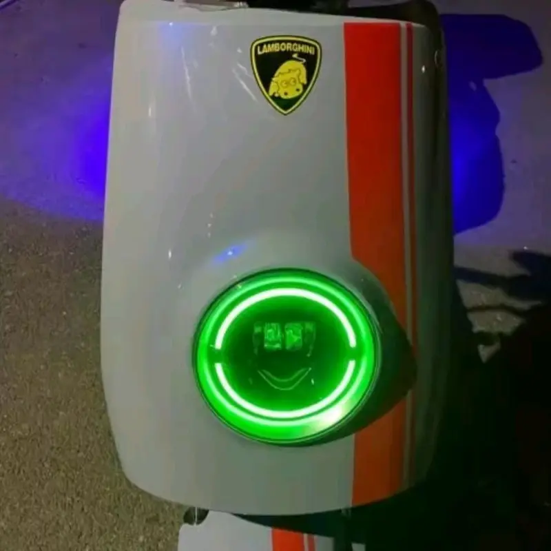 Tem dán xe đạp điện xe máy ô tô  cao cấp ngộ nghĩnh lambo và fera chống nước chống bay màu in UV siêu nét 3