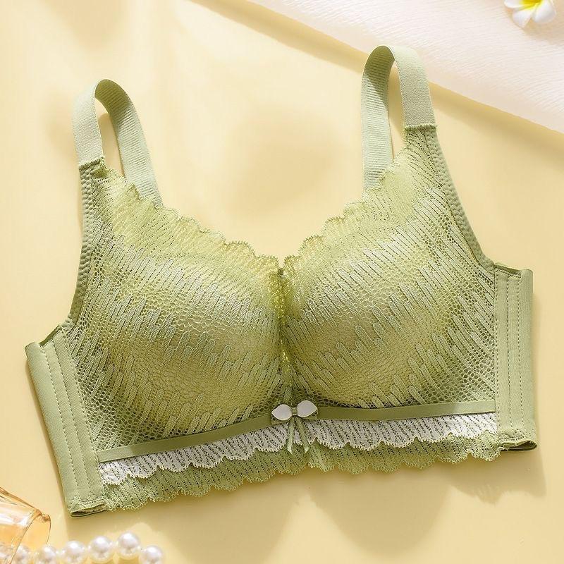 Product Introduction of Áo Ngực Ren Cho Nữ, Không Dây, Ngực Nhỏ Dày Dặn, Gợi Cảm, Có Thể Điều Chỉnh, Thiết Kế Nâng Ngực, Hỗ Trợ Bên 1
