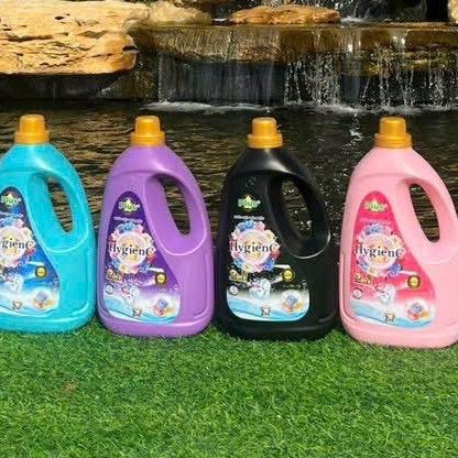{ Tặng 2 quà} Combo 4 can = 8 lít Nước giặt xả 2in1 HygienC Plus hương nước hoa - hàng VN chính hãng ( 1 can x 2 lít ) tặng 2 xịt vải khô