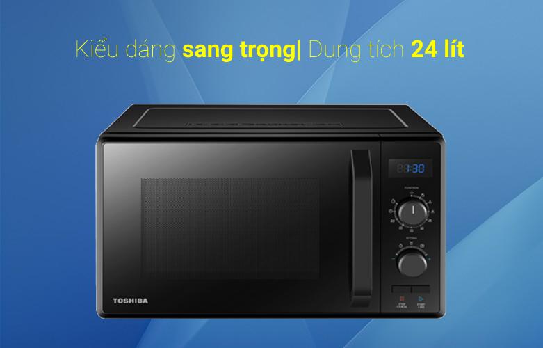 Product Introduction of Lò vi sóng có nướng Toshiba MW2-AG24PC(BK) - Bảo hành 12 tháng 7
