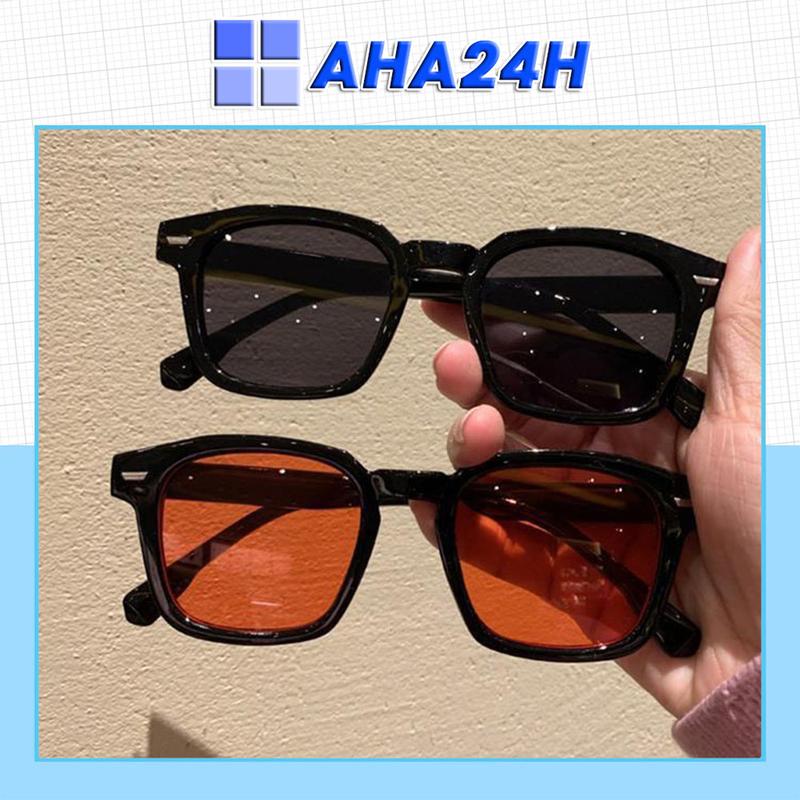  Kính mát unisex nam nữ AH1734 thời trang gọng vuông nhiều màu Mắt Kính Kính Mắt 