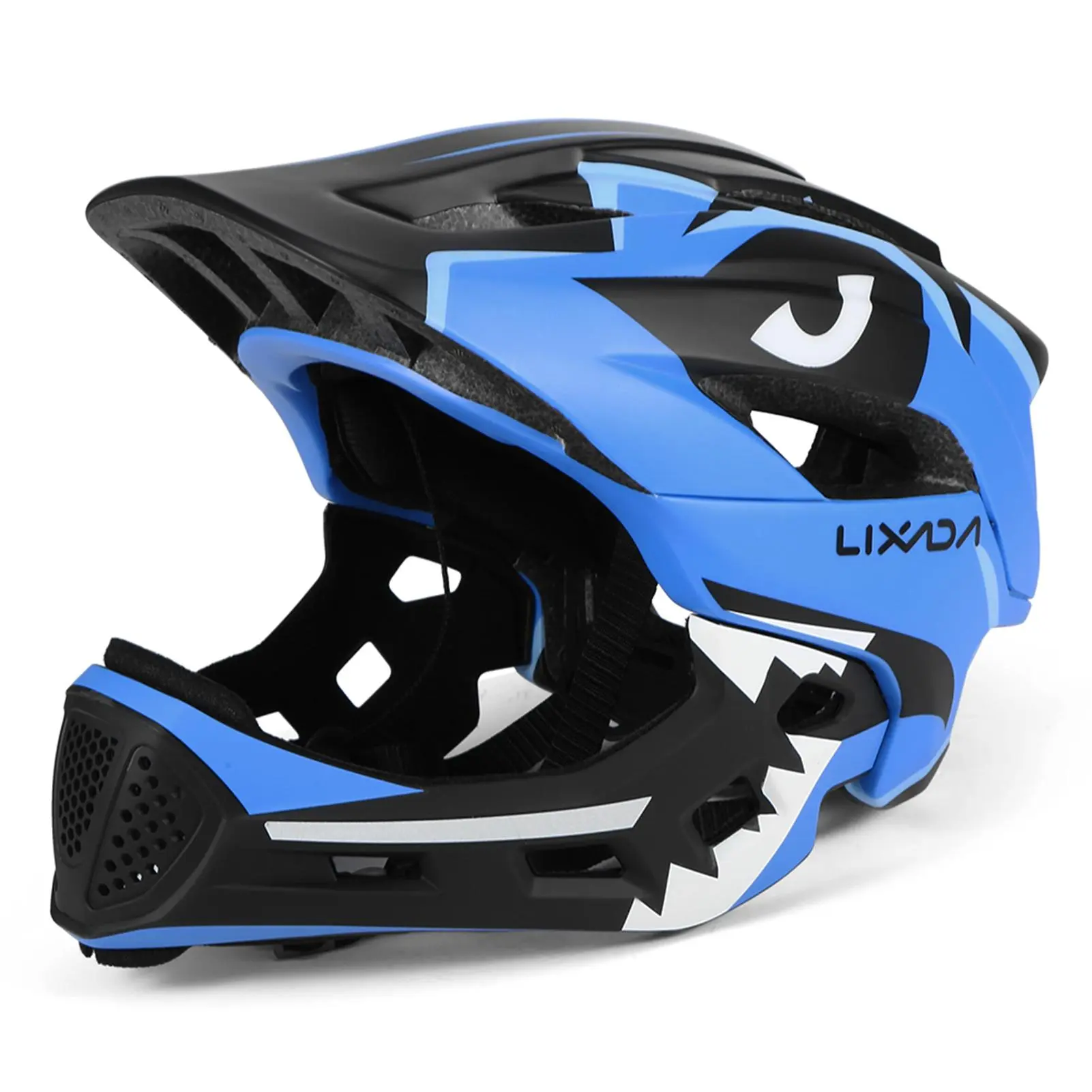 Detachable Full Face Helmet, Children's Sports Safety Helmet for Cycle Skateboarding Roller Skating, Outdoor Sports Protective Gear