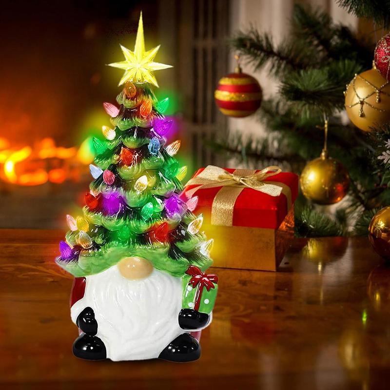 Product Introduction of Glowing Gnome Design Resin Ornament, 1 Count Cute Gnome Design Decorative Crafts, Suitable for Home Living Room Bedroom Desktop Valentine's Day Decoration, Naughty Gnomes Garden Ornament 7
