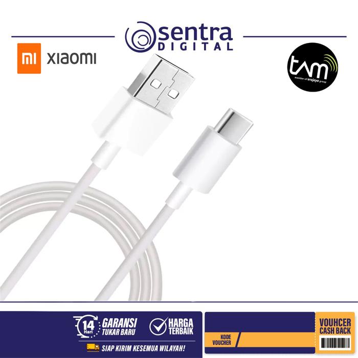 Gambar xiomi USB.C Cable 1m White/xiaomi dari Sentra Digital Kota Surabaya Tokopedia