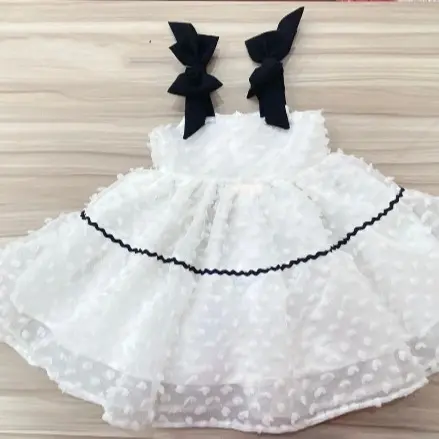 Đầm hạt nơ- đầm xinh cho bé gái