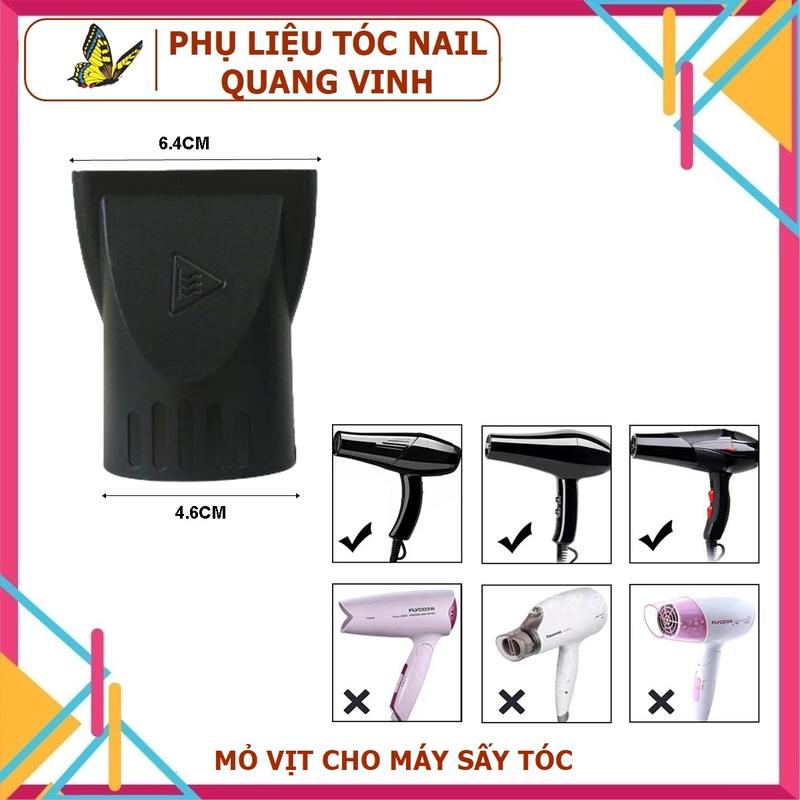 Quang Vinh Đầu Mỏ Vịt Sấy Tạo Kiểu Tóc Chuyên Salon NKT Size M 4.5cm-4.7cm Tăng Tốc Độ Khô Tóc