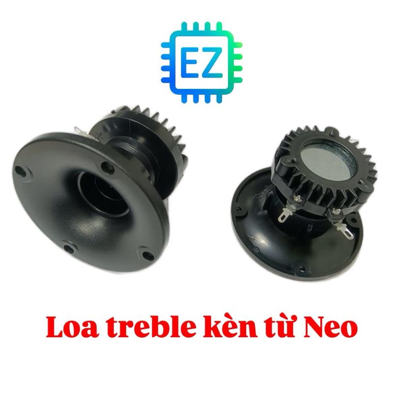 [Kèm tụ] Loa treble kèn từ Neo 8cm loại họng rời có ren vặn (giá 1 chiếc)