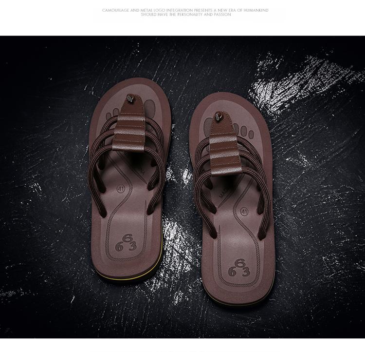 Product Introduction of Summer New Sandals, Men's Anti slip Outer Wear EVA Slippers, Men's Leisure Beach Flip Flops 24