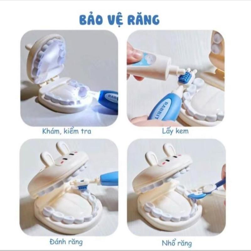 Product Introduction of Hộp Đồ Chơi Bác Sỹ Hình Thỏ Dễ Thương Loại 36 Chi Tiết Có Hôp Đựng Cao Cấp Toy Câu Cá 7