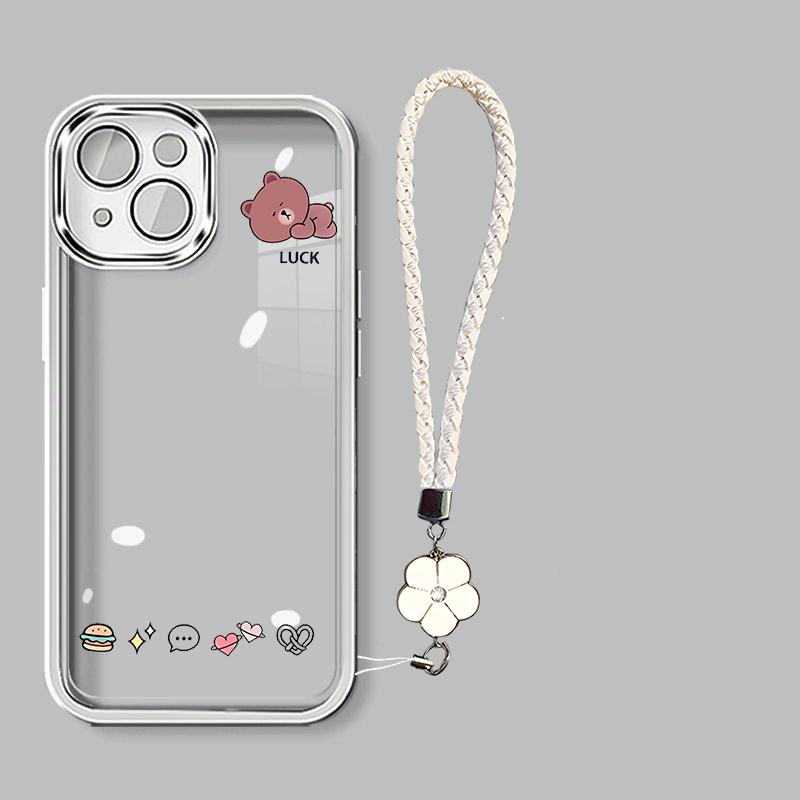 Vỏ trong suốt cho iphone 11 ốp điện thoại 12 13 14 15 16 pro max Độc đáo linh hoạt chống thấm nước chống sốc di động được trang bị màng bảo vệ ống kính phụ kiện