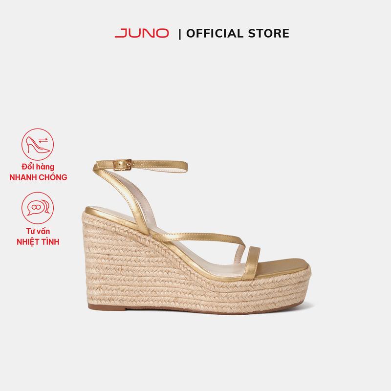 JUNO Giày Sandal Xuồng Bọc Cói - SD11019