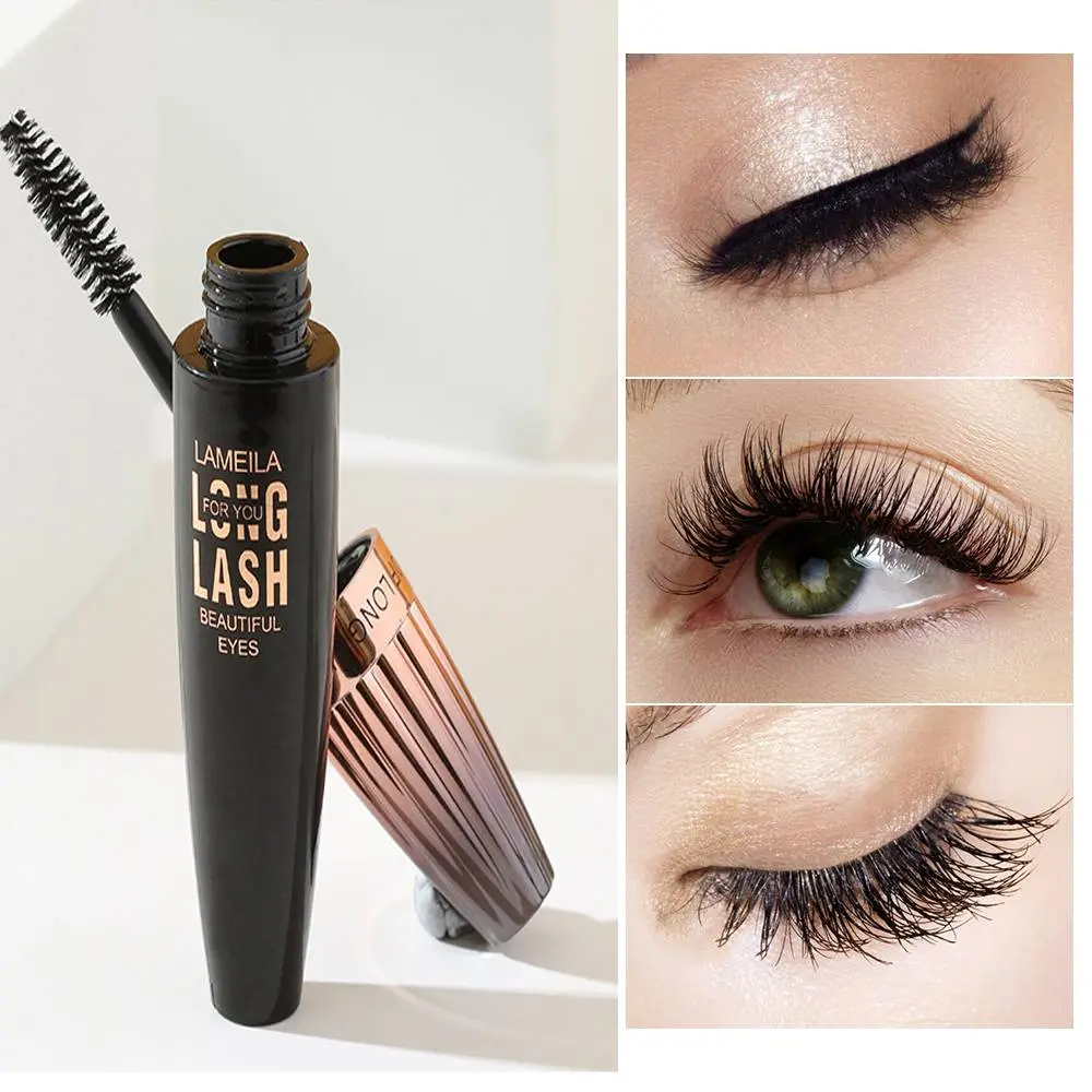 YB034 lameila mascara, mascara không thấm nước với hộp, mô hình này mascara với nối mi Cosmetic Mỹ Phẩm Trang Điểm Nữ