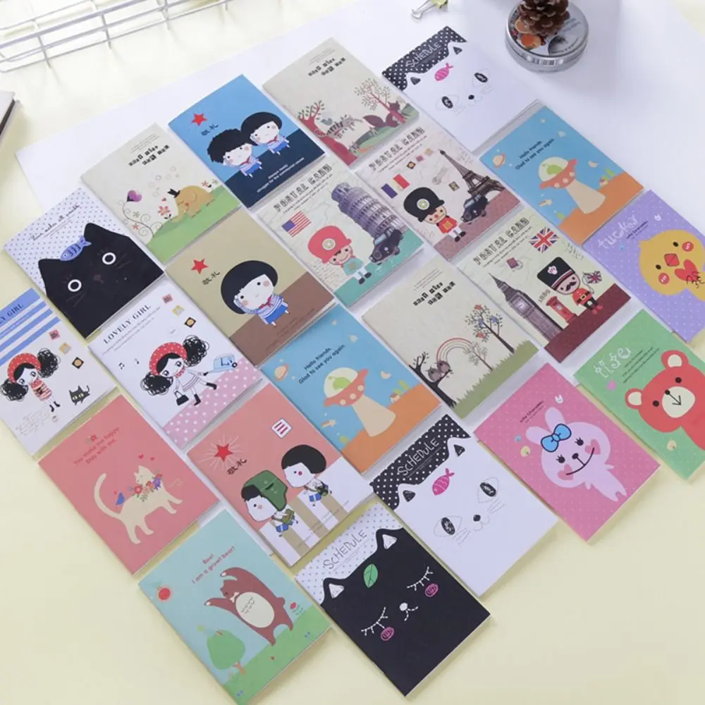 Creative Mini Cartoon Mini Notepad Cute Paper Cute Notebook Soft Creative Pocket Stationery