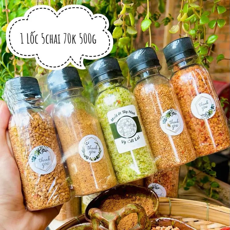 combo 2 lốc muối ơi Tây Ninh 1kg 0