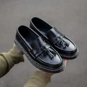 Sepatu Formal Loafers Pria Hitam Original Caraka Footwear  | Sepatu Formal Casual Pria Keren Elegan | Sepatu Loafers Kerja Pria Flat