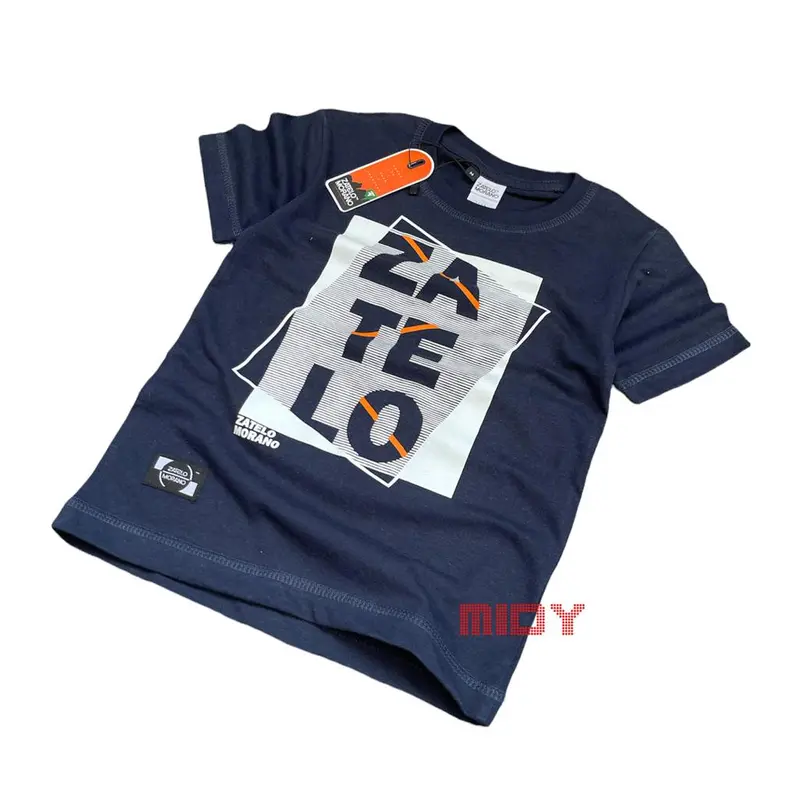 Baju Kaos Anak Laki-Laki 1-12 Tahun Bahan Cotton 30s Katun 4