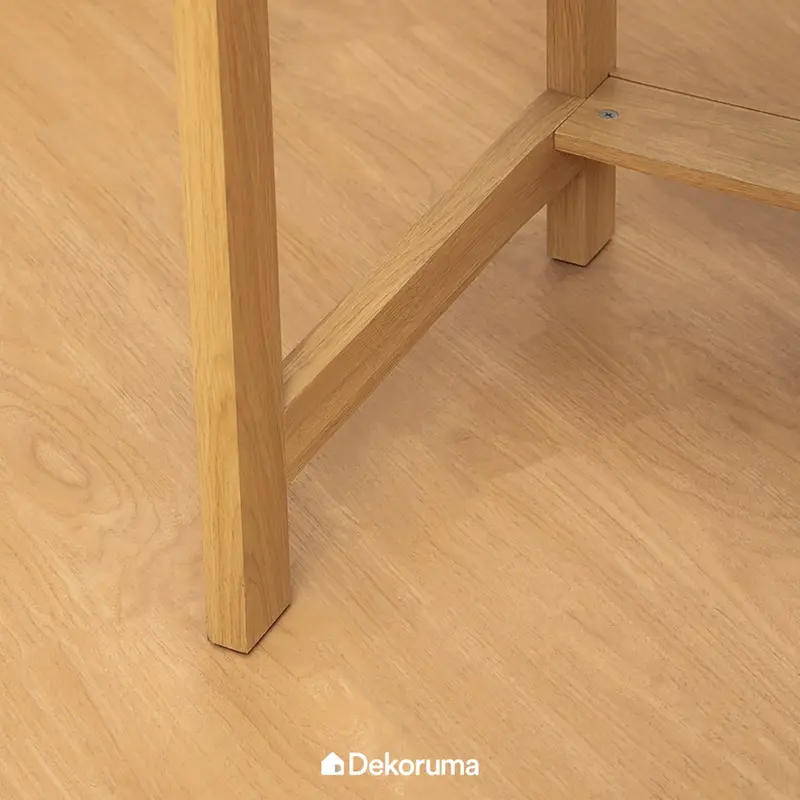 Dekoruma MITSU Meja Rias Minimalis dengan Kaca 8