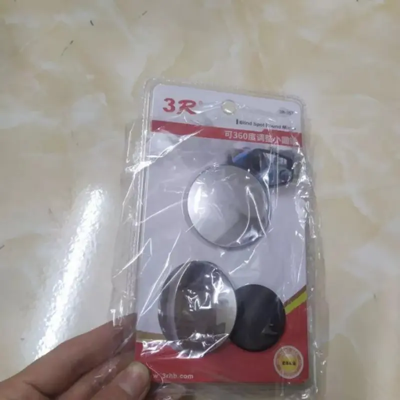 1 cặp Gương cầu lồi 5cm 3R xoá điểm mù gắn kính ô tô 2