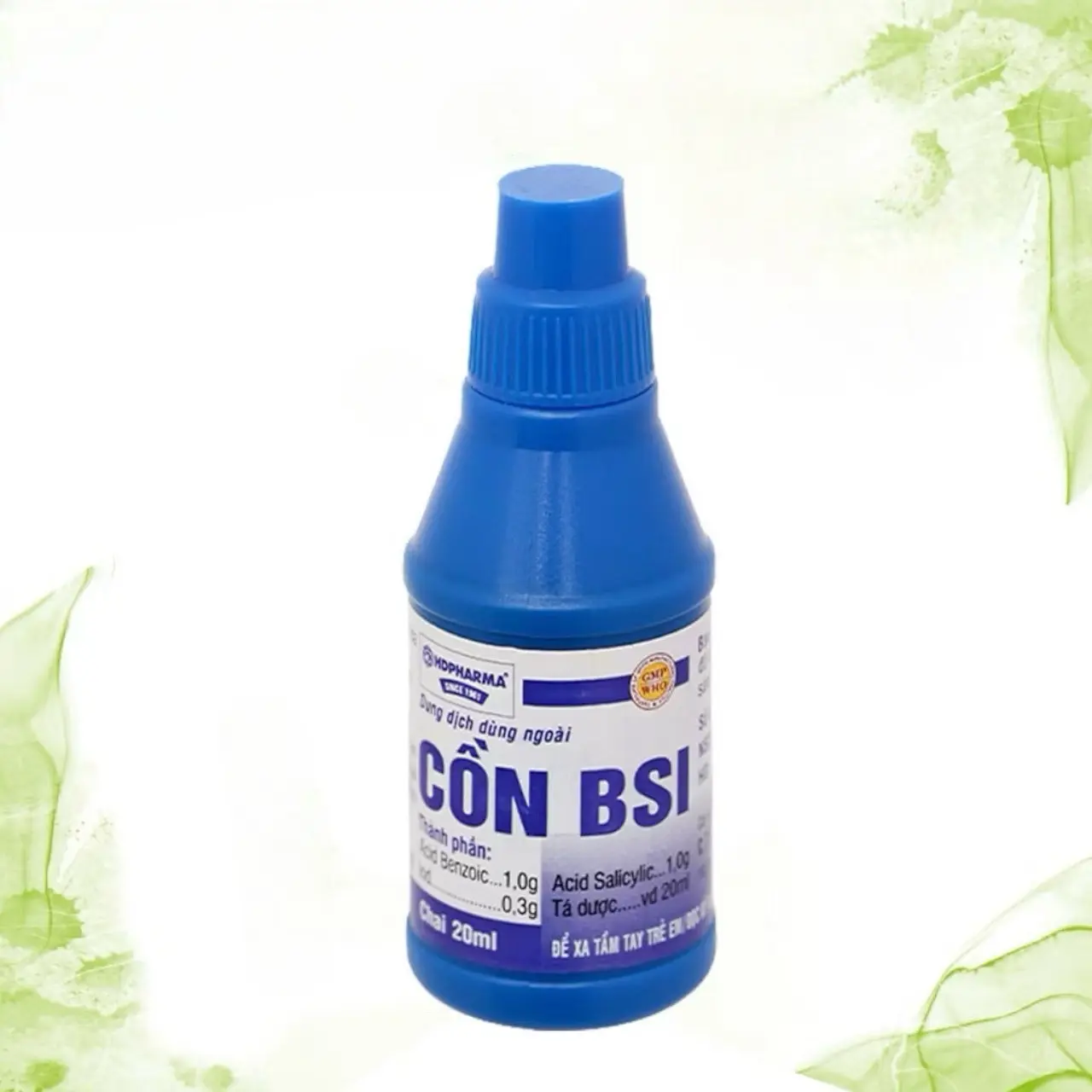 Combo 2 lọ Cồn BSI bôi nấm ngứa, hắc lào, lang beng (lọ 20ml) (Chính Hãng)
