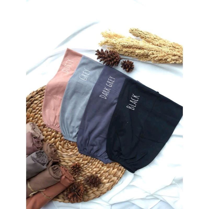 Promo Ciput Rayon Kaos Premiun| Inner Hijab Polos| Daleman Hijab 1