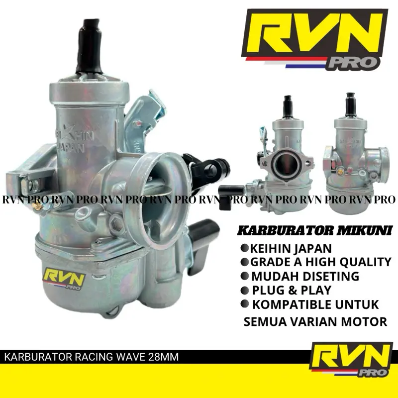 KARBU KARBURATOR RACING 24 28 MM KARISMA SUPRA X 125 LAGENDA ASTREA PRIMA HONDA WIN C70 COCOK UNTUK BORE UP SKEP 24 28 MM