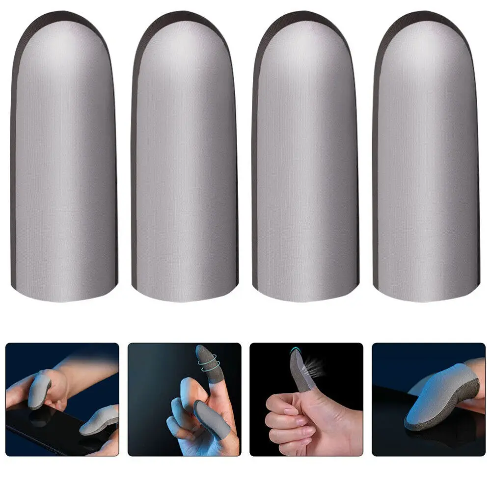 Highly Practical Breathable Thumb Sleeve Absorb Sweat Lightweight Anti- Finger Protector Small Elastic Finger Covers Playing Game